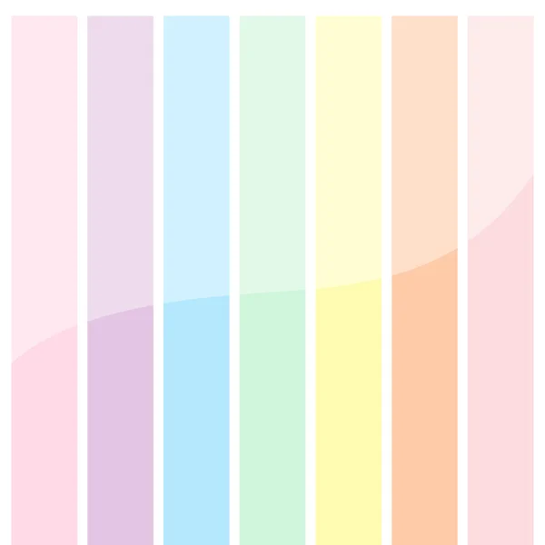 Ilustración abstracta de fondo de color arco iris - plantilla de rayas vectoriales — Archivo Imágenes Vectoriales