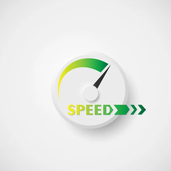 Internet silhouette.abstract symbool van snelheid logo design.vector pictogram — Stockvector