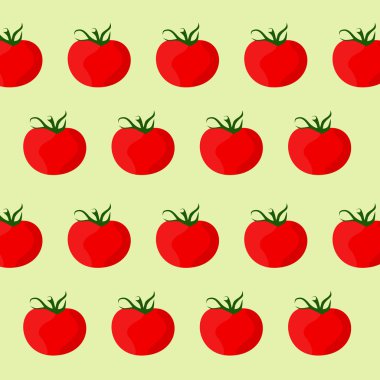 Sebzeli organik gıda dilimlenmiş domatessiz desensiz domates çizimi