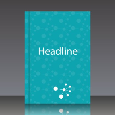 dna molekül yapısı vektör çizim için dijital arka planlar.