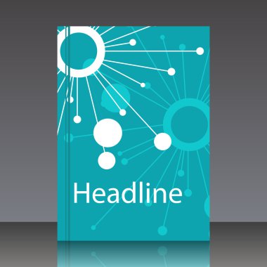 dna molekül yapısı vektör çizim için dijital arka planlar.