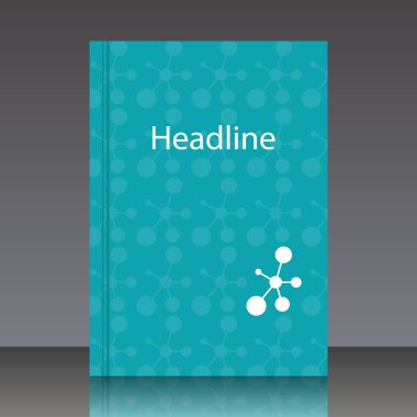 dna molekül yapısı vektör çizim için dijital arka planlar.