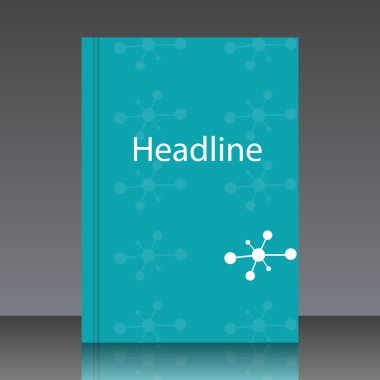 dna molekül yapısı vektör çizim için dijital arka planlar.