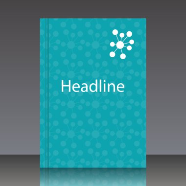 dna molekül yapısı vektör çizim için dijital arka planlar.