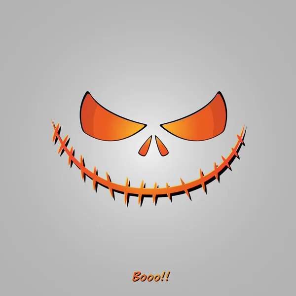 Modern design ghost halloween picture — Stock Vector