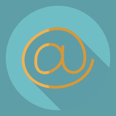 Düz modern tasarımı ile gölge kutsal kişilerin resmi vasıl