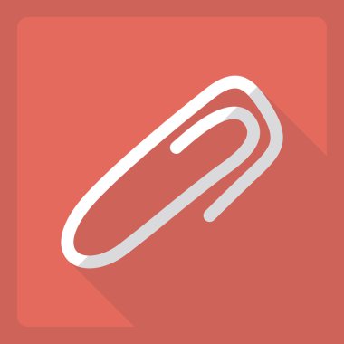 Gölge simgesi ile düz modern tasarım