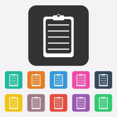 Gölge soru formu ile düz modern tasarım