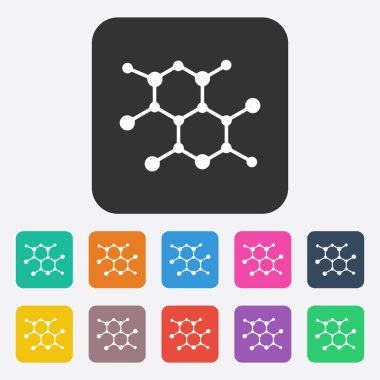 Gölge moleküler elek ile düz modern tasarım