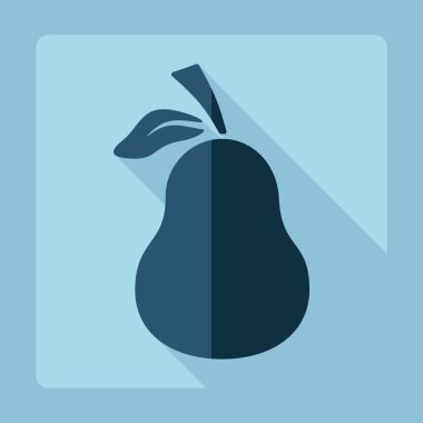 Düz gölge, modern tasarım armut