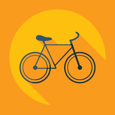 Düz gölge ile modern tasarımı, Bisiklet