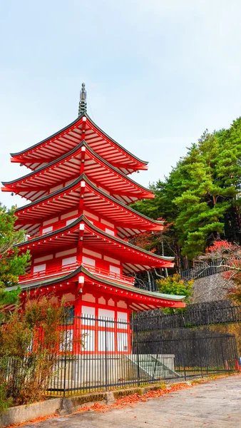 Chureito pagode bij de Kawaguchiko — Stockfoto