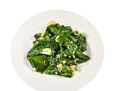 Yumurta ile tavada kızartılmış sebze