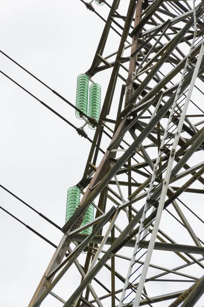 Pilones y cables —  Fotos de Stock