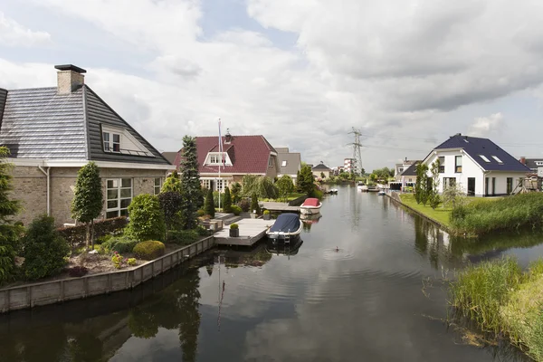 Nesselande distrikt i Rotterdam — Stockfoto