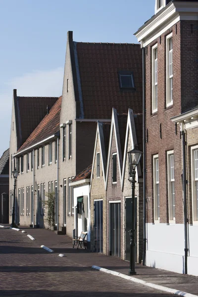 Calle histórica en Brielle — Foto de Stock