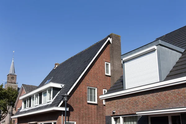 Dormer window with rolling safety  shutter — Stock Photo, Image