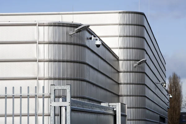 보안 금속 산업 건물 — 스톡 사진