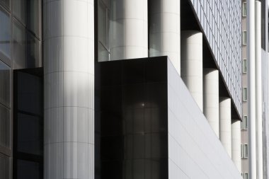 Bina dış sütunlar ile