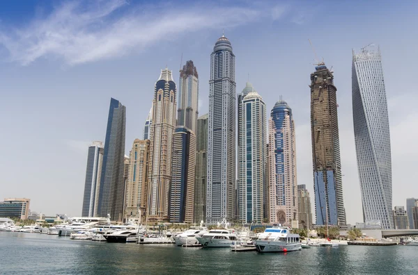 Skyline Дубай Сити — стоковое фото
