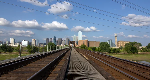 Dallas Skyline - Stany Zjednoczone Ameryki — Zdjęcie stockowe