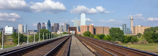 Panoramę miasta Dallas — Zdjęcie stockowe