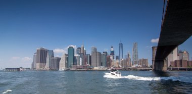 New York şehrinin silüeti
