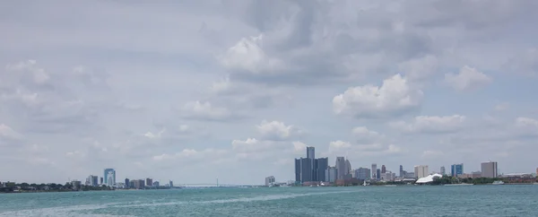 Detroit City Skyline — Stock Fotó