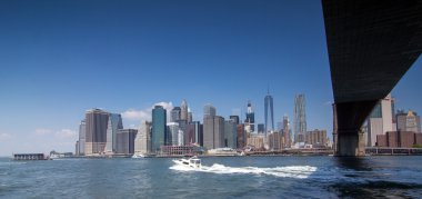 New York şehrinin silüeti