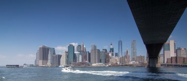 New York şehrinin silüeti