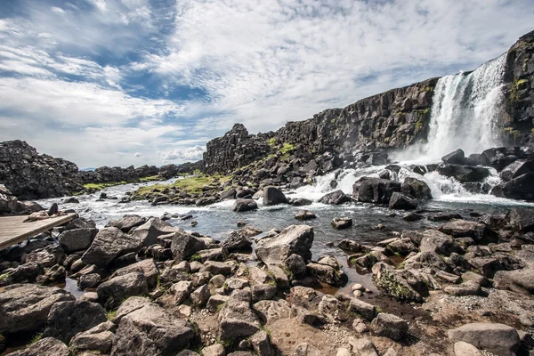 Island Natur und Landschaft — Stockfoto