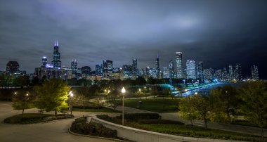 Chicago şehir manzarası