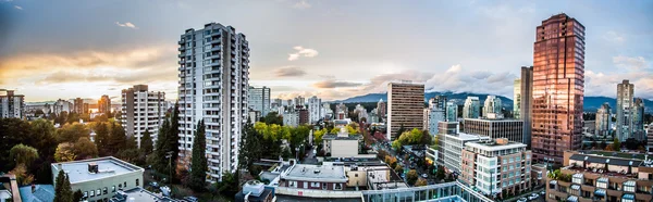 Skyline di Vancouver City — Foto Stock