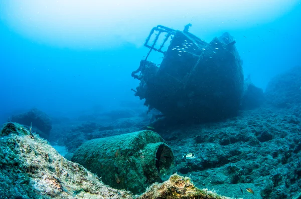 Buceo de naufragios en Turquía — Foto de Stock