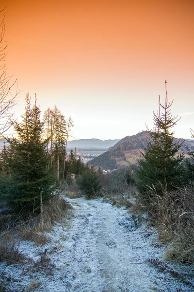 Paesaggio montano austriaco — Foto Stock