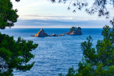 Petrovac yakınındaki Adaları