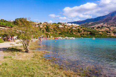 Kournas Lake, Crete, Yunanistan