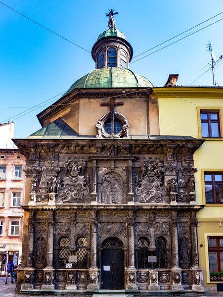 Kapelle der Familie Boim, lviv — Stockfoto
