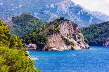 Deniz Manzaralı Petrovac yakınındaki