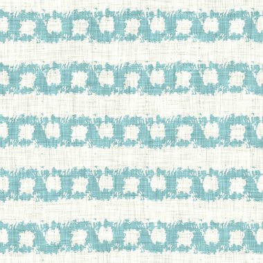 Ege 'nin deniz mavisi kırığı, rustik kumaş dokusu. Yaz mevsimi kıyı yaşam tarzı. Açık turkuaz mavi kumaş, tekstil dikişsiz desen oluşturur. Sahil evi kumaşlarını yıkadım.. 