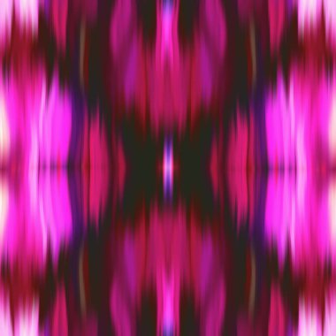 Optik kaleydoskop bulanık doku arka planı. Kusursuz simetri ombre etkisi geçti. 80 'lerin stili eski geometrik ayna deseni. Yüksek çözünürlüklü plaj tekstili