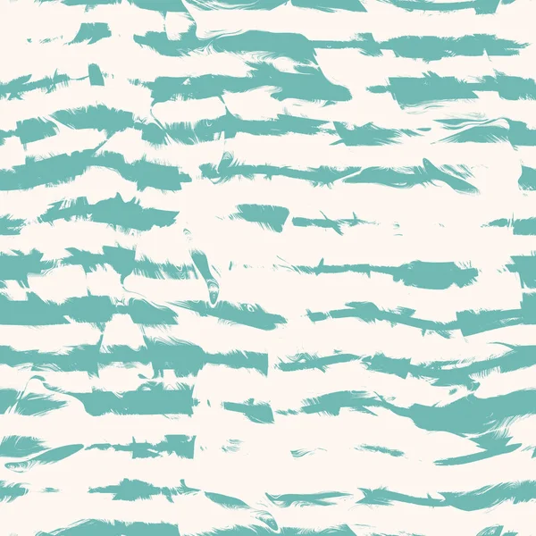 Эгейский чирок сломанной полосы бесшовный фон с гранж-волновой текстурой. Летний стиль жизни в прибрежном стиле, ржавый домашний декор. Бирюзовый окрашенный и выветриваемый текстильный повторяющийся рисунок. — стоковое фото