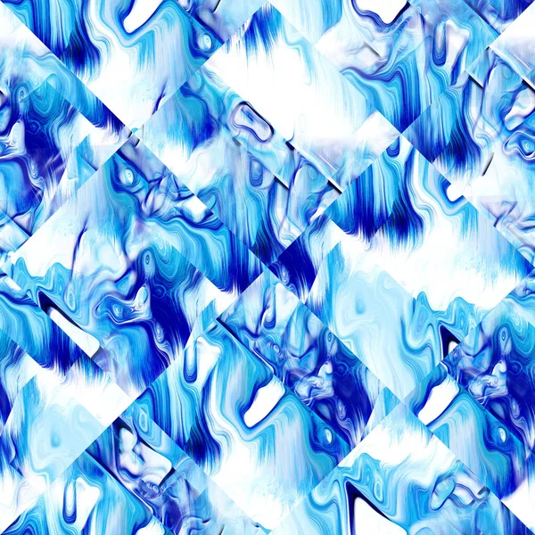 Optik arıza kravat boyası geometrik doku arka planı. Kusursuz sıvı akış etkisi materyali. Modern dalgalı ıslak yıkama çeşitli sıvı karışımı deseni. 
