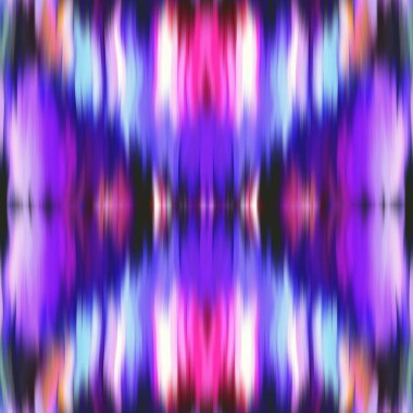 Optik kaleydoskop bulanık doku arka planı. Kusursuz simetri ombre etkisi geçti. 80 'lerin stili eski geometrik ayna deseni. Yüksek çözünürlüklü plaj tekstili