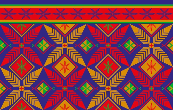 Geometric Pattern Seamless Background Suitable Printing Fabrics Textures Textiles Wallpaper — Stock Photo, Image