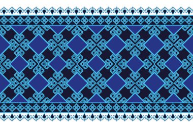 Donanma mavisi geometrik tekrarlayan desenli kusursuz vektör arkaplanı kumaşları, tekstil kalıplarını, duvar kağıtlarını yok etmek için uygun..