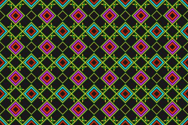 Geometrik desenli vektör arkaplanı kumaşları, tekstil kalıplarını, duvar kağıtlarını yok etmeye elverişli.