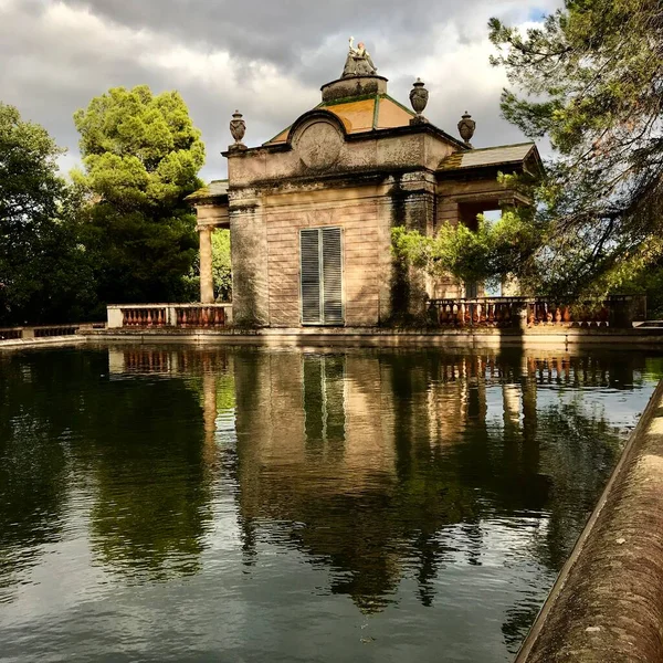 Labyrinthe Parc Horta Barcelone — Photo