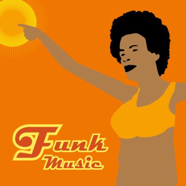 Funk müzik arka plan