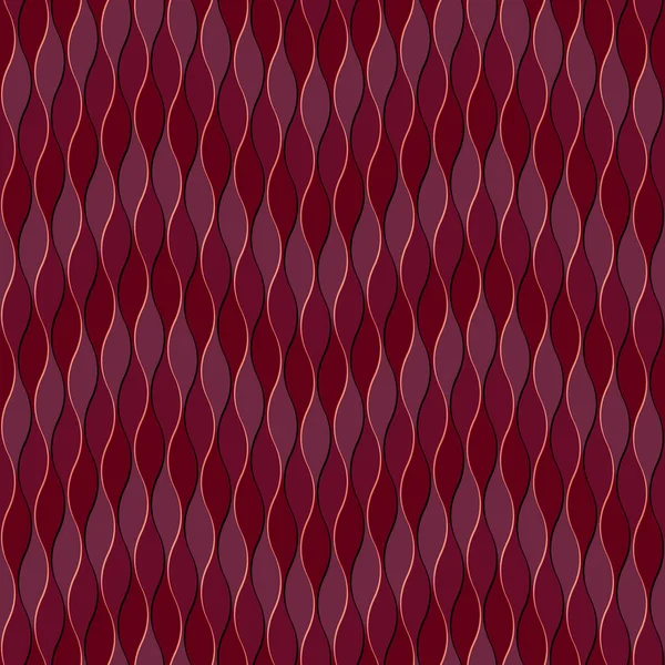 Geometrische Samenstelling Van Verticale Kromme Lijnen Roze Naadloos Herhalend Patroon — Stockfoto